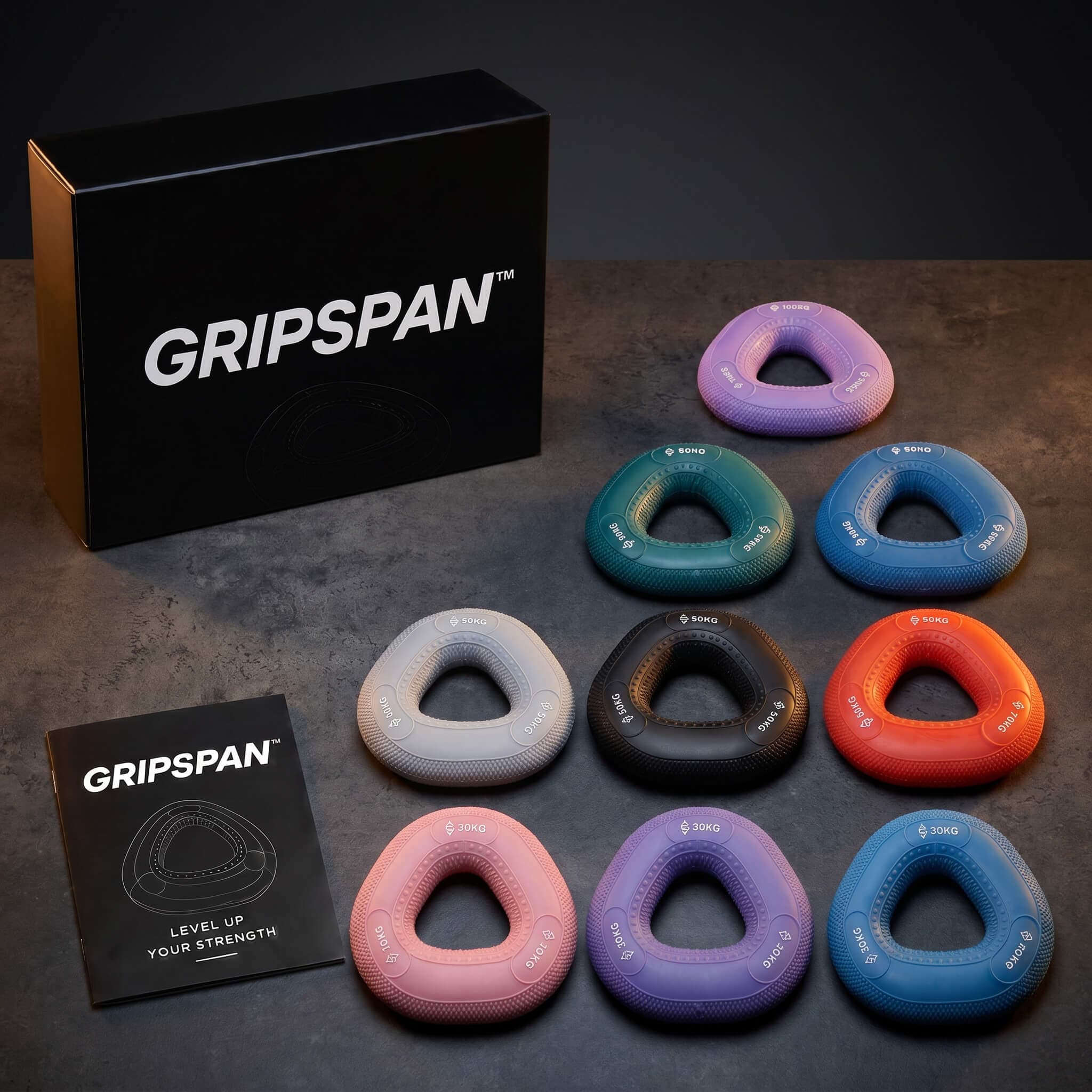 Dad Hands grip ring set